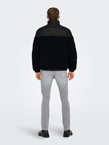 Veste d’hiver 'ONSEli' Only & Sons en noir