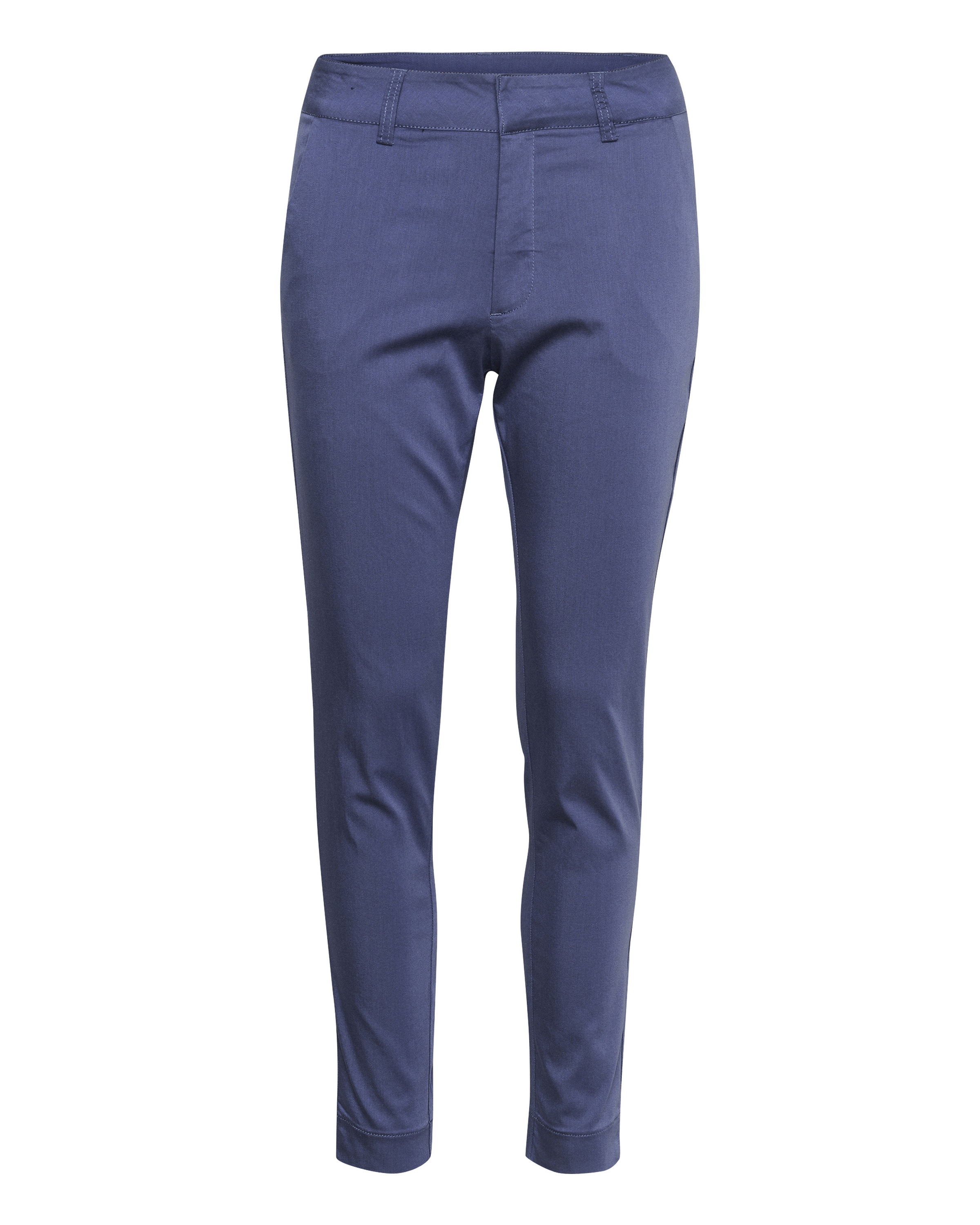Kaffe Slimfit Hose  'Lea ' in Blau: Vorderseite