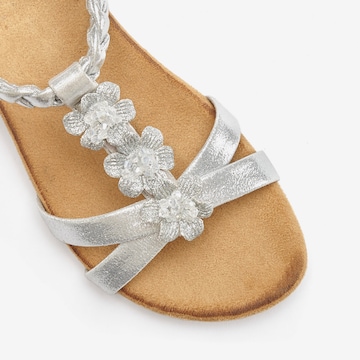 LASCANA Sandals in Silver