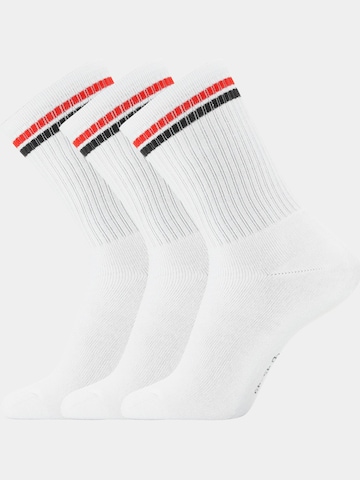 Copenhagen Bamboo Socks in White: front