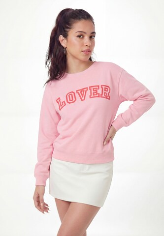MIMO Sweatshirt in Pink: front