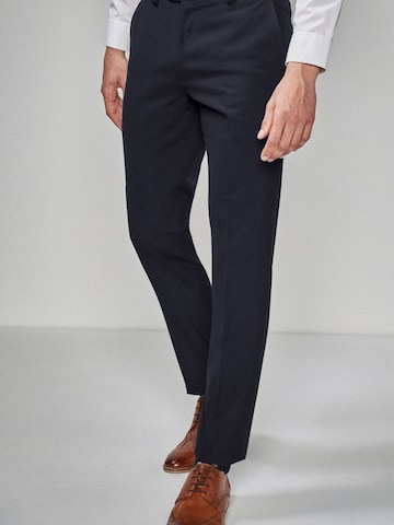 Next Štandardný strih Nohavice s pukmi - Modrá