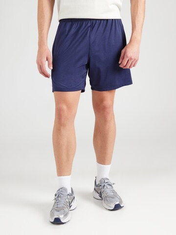 UNDER ARMOUR Regular Sports trousers in Blue: front
