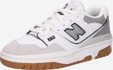 Baskets '550' new balance en gris : devant