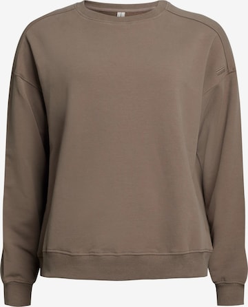 Sweat-shirt 'Ilona' rethinkit studios en marron : devant