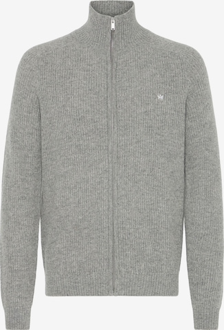 Kronstadt Knit cardigan ' KSDoors ' in Grey: front