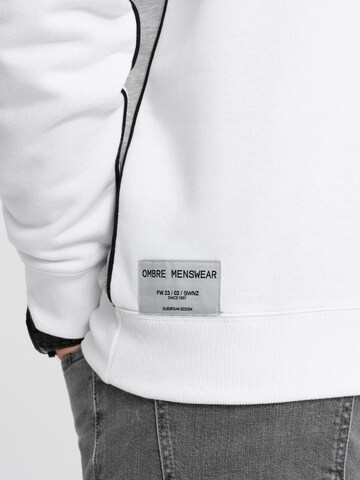 Sweat-shirt Ombre en gris