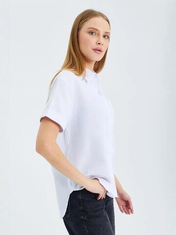 Camicia da donna di MixRay in bianco