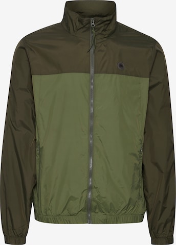 BLEND - Casaco meia-estação em verde: frente