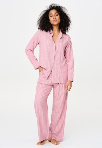 LingaDore Pyjama in Pink: Vorderseite