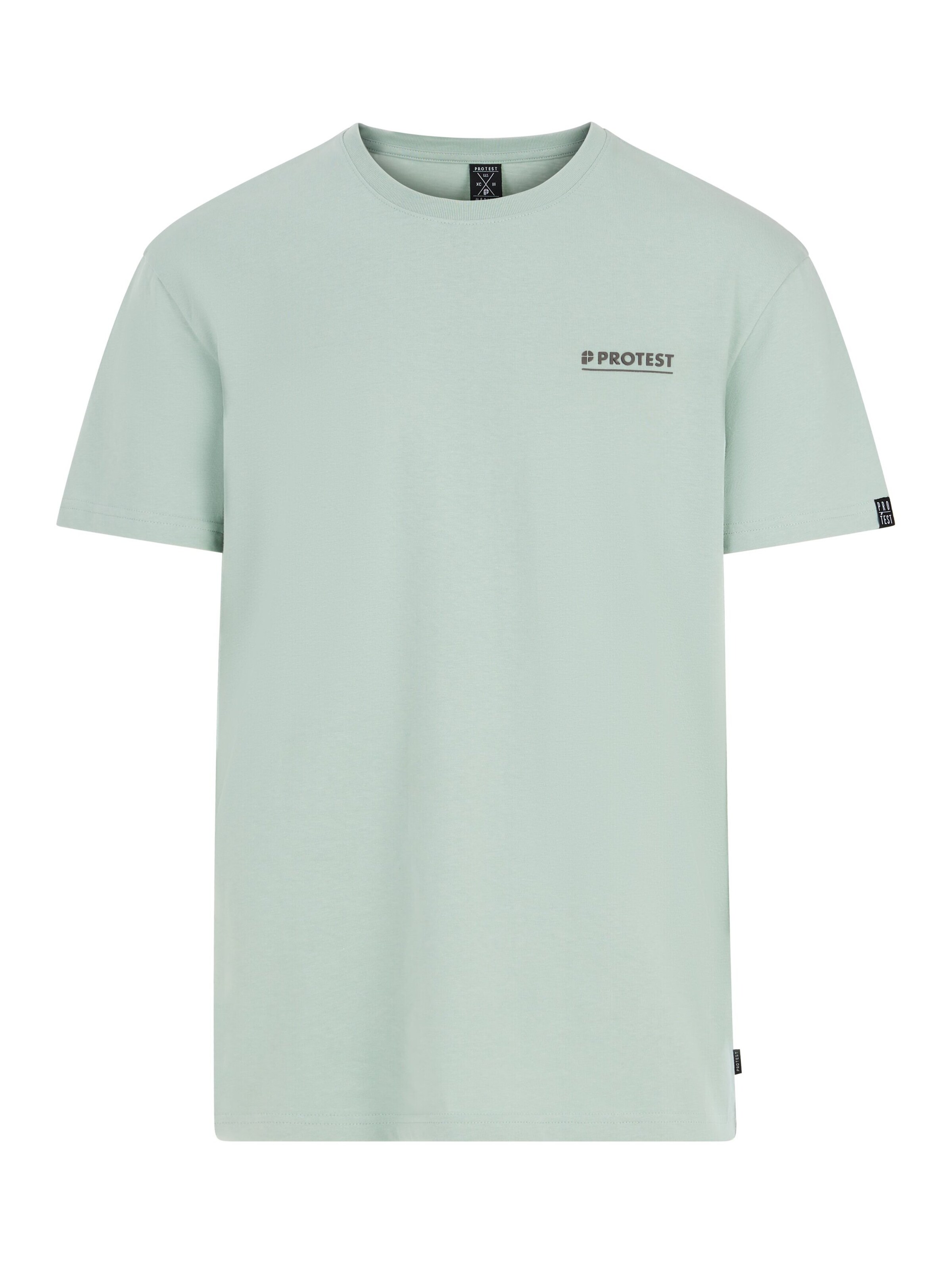 PROTEST Shirt 'PRTROCKO' in Groen: voorkant