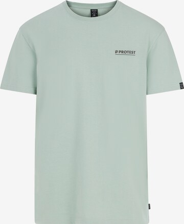 PROTEST Shirt 'PRTROCKO' in Groen: voorkant