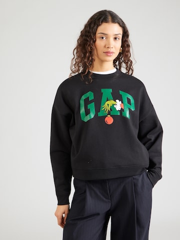 GAP - Sudadera en negro: frente