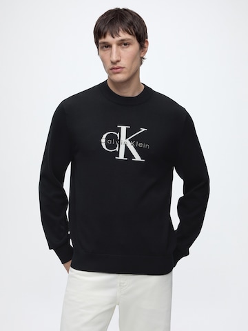 Calvin Klein Jeans Свитер в Черный: спереди