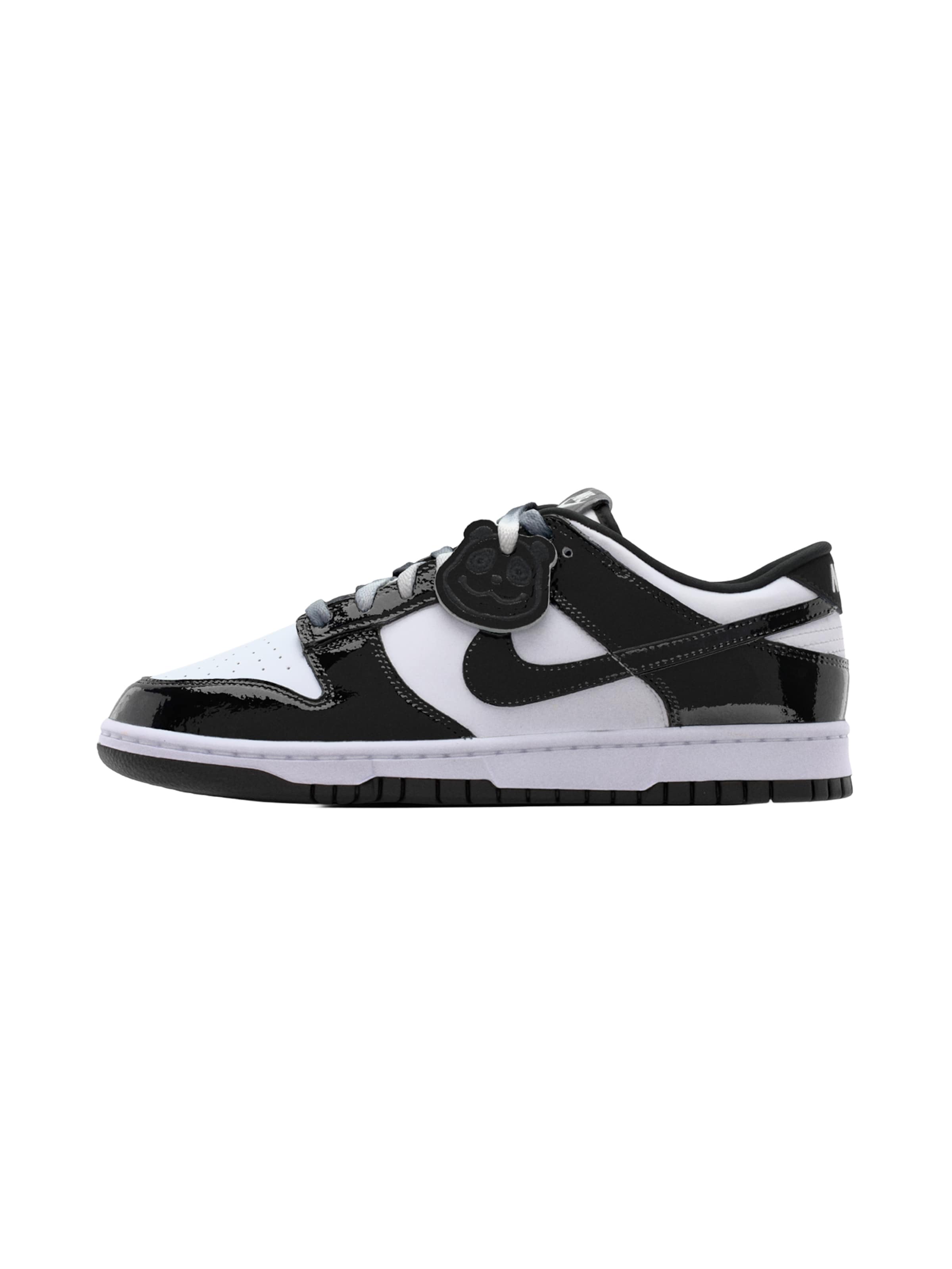 Sneaker bassa 'Dunk' di Nike Sportswear in bianco: frontale