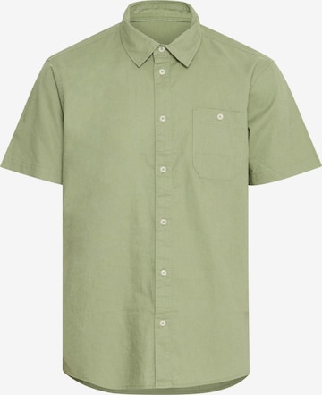 Chemise ' BHBAY LINEN ' BLEND en vert : devant
