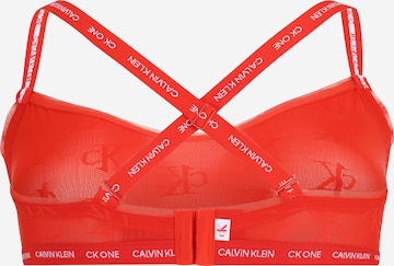 Calvin Klein Underwear Plus Bustier Nedrček | oranžna barva
