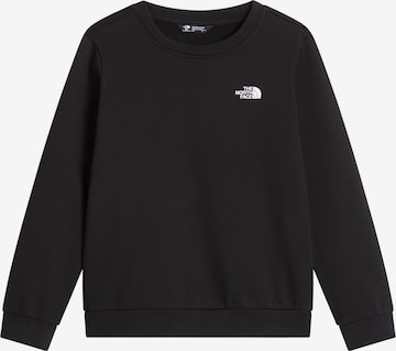 THE NORTH FACE Sweatshirt 'Teen Evolution Simple Dome' in Black: front