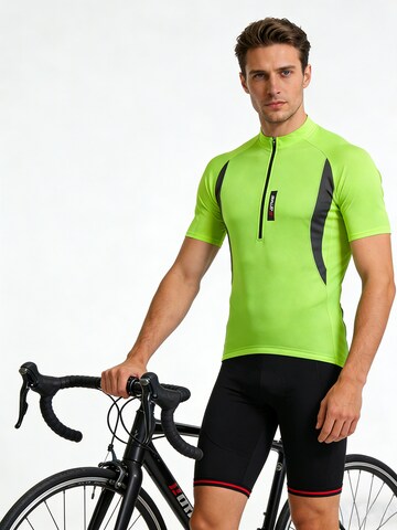 MEETWEE Functioneel shirt 'Cycling Quick Drying Top' in Groen: voorkant