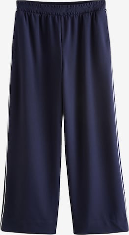 mėlyna Next Plačios klešnės Kelnės: priekis