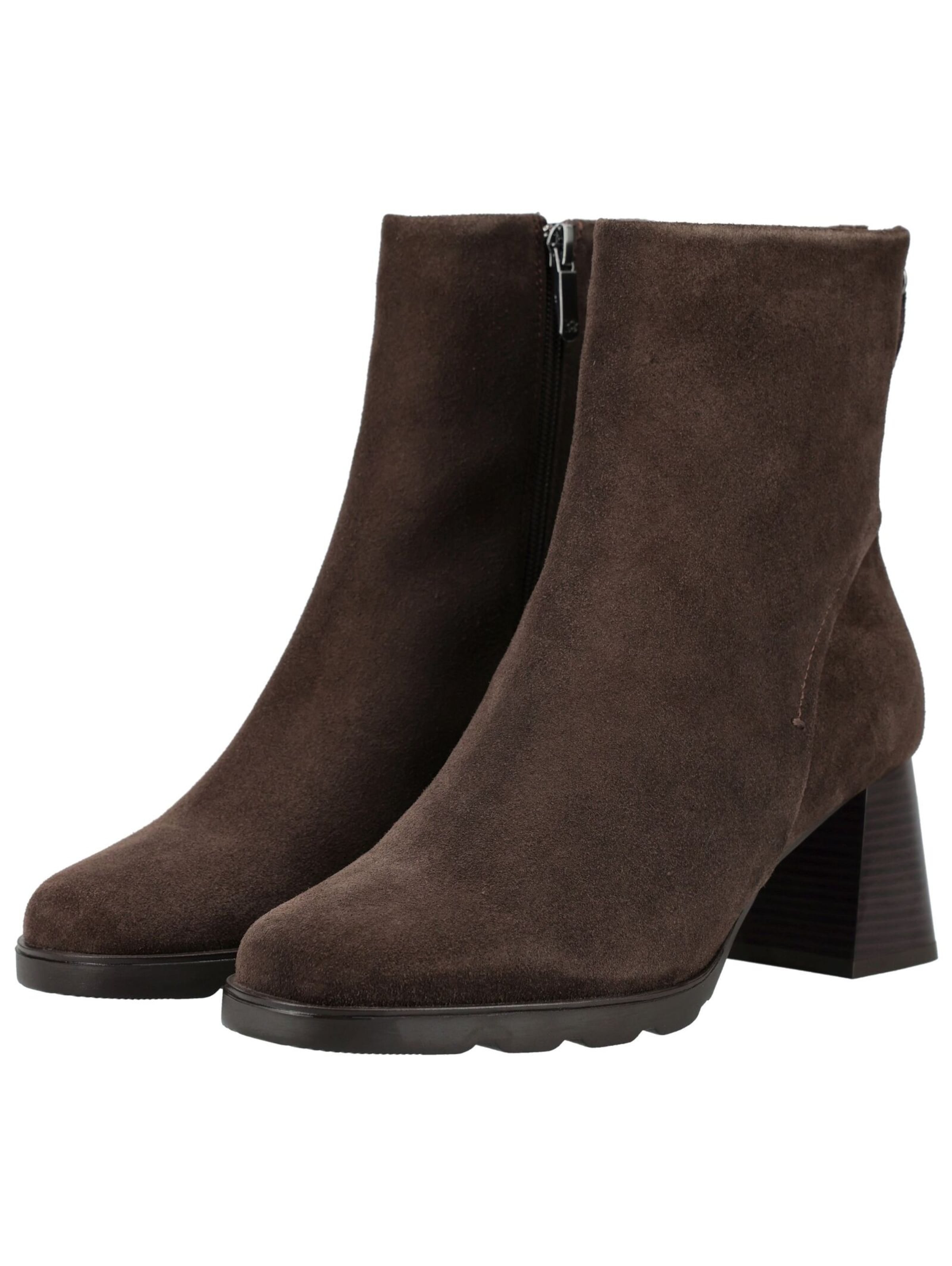 Regarde le Ciel Ankle Boots in Brown: front