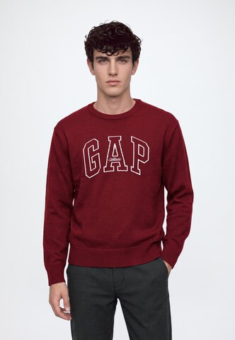 GAP Свитшот 'ATHLETIC' в Красный: спереди