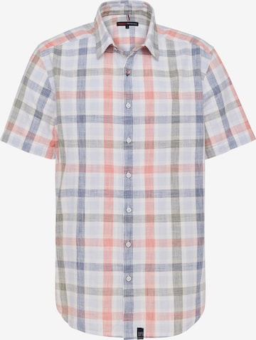 PADDOCKS Button Up Shirt in White: front