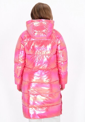 Manteau mi-saison MYMO en rose