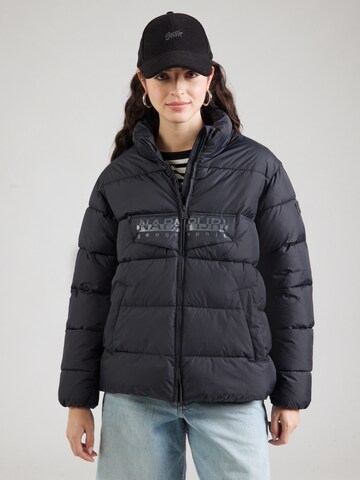 NAPAPIJRI Talvitakki värissä musta: etupuoli