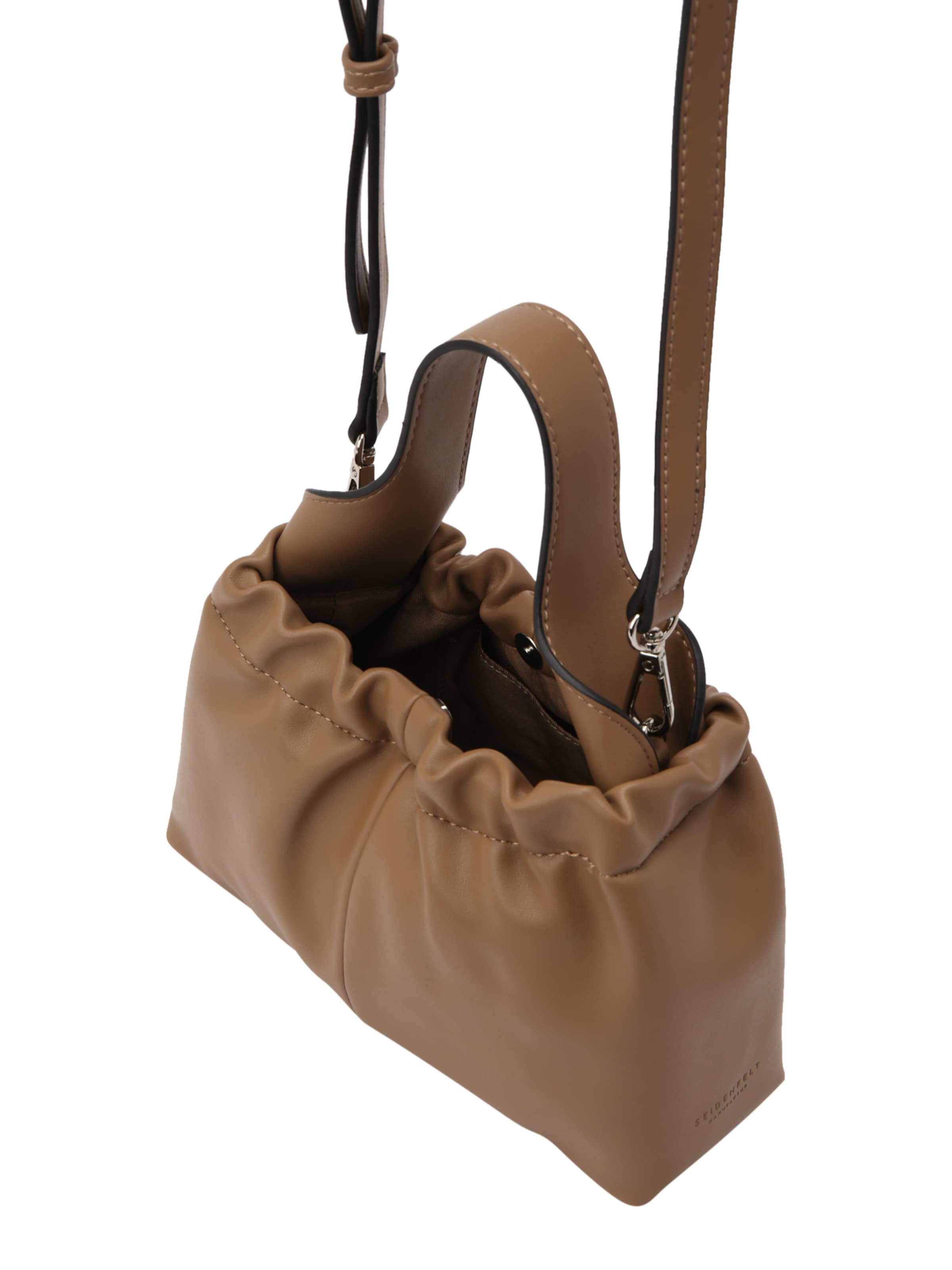 SeidenfeltRučna torbica 'Grurup' - smeđa boja