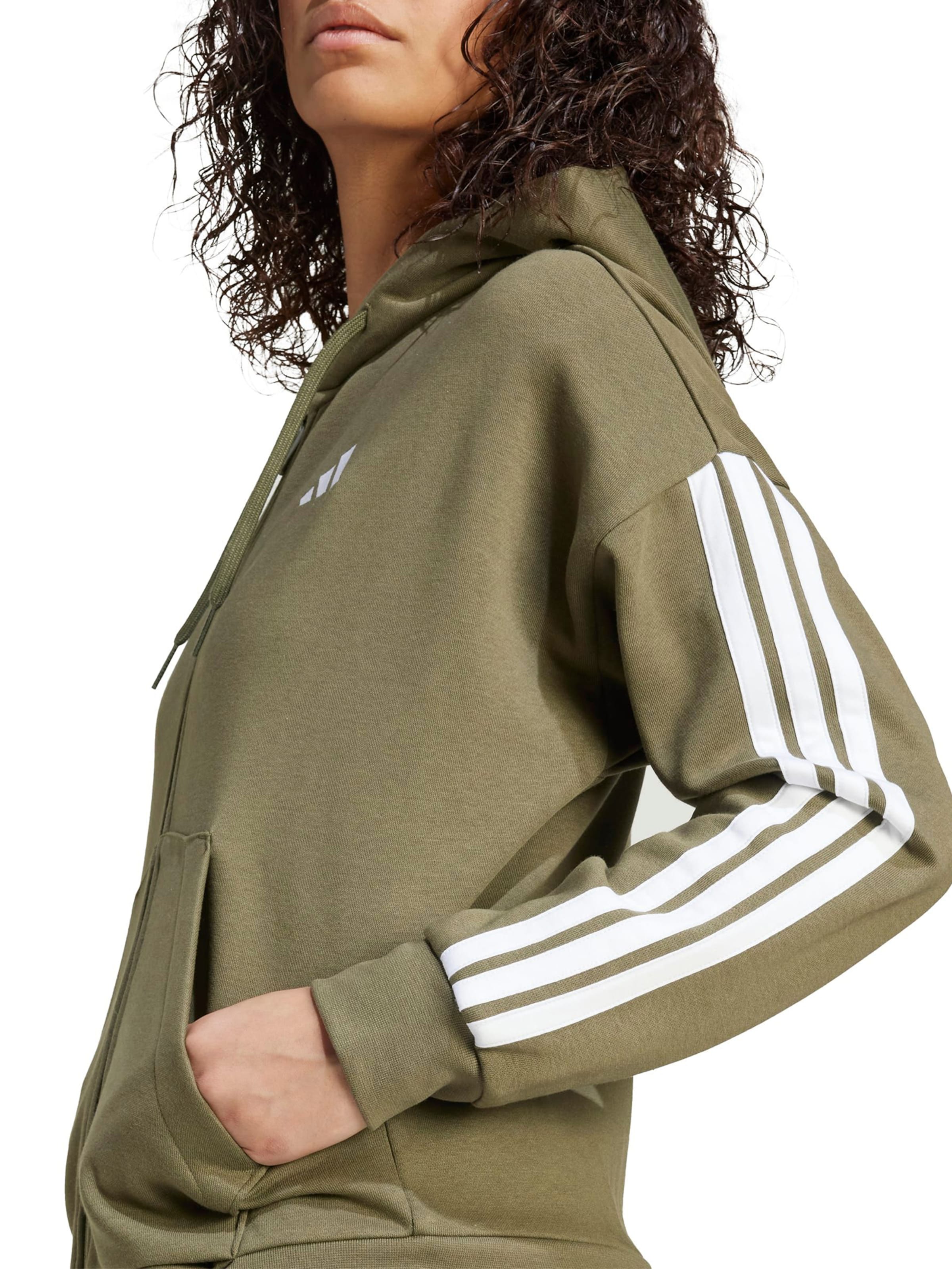 ADIDAS SPORTSWEAR Спортивная кофта 'Essentials' в Зеленый