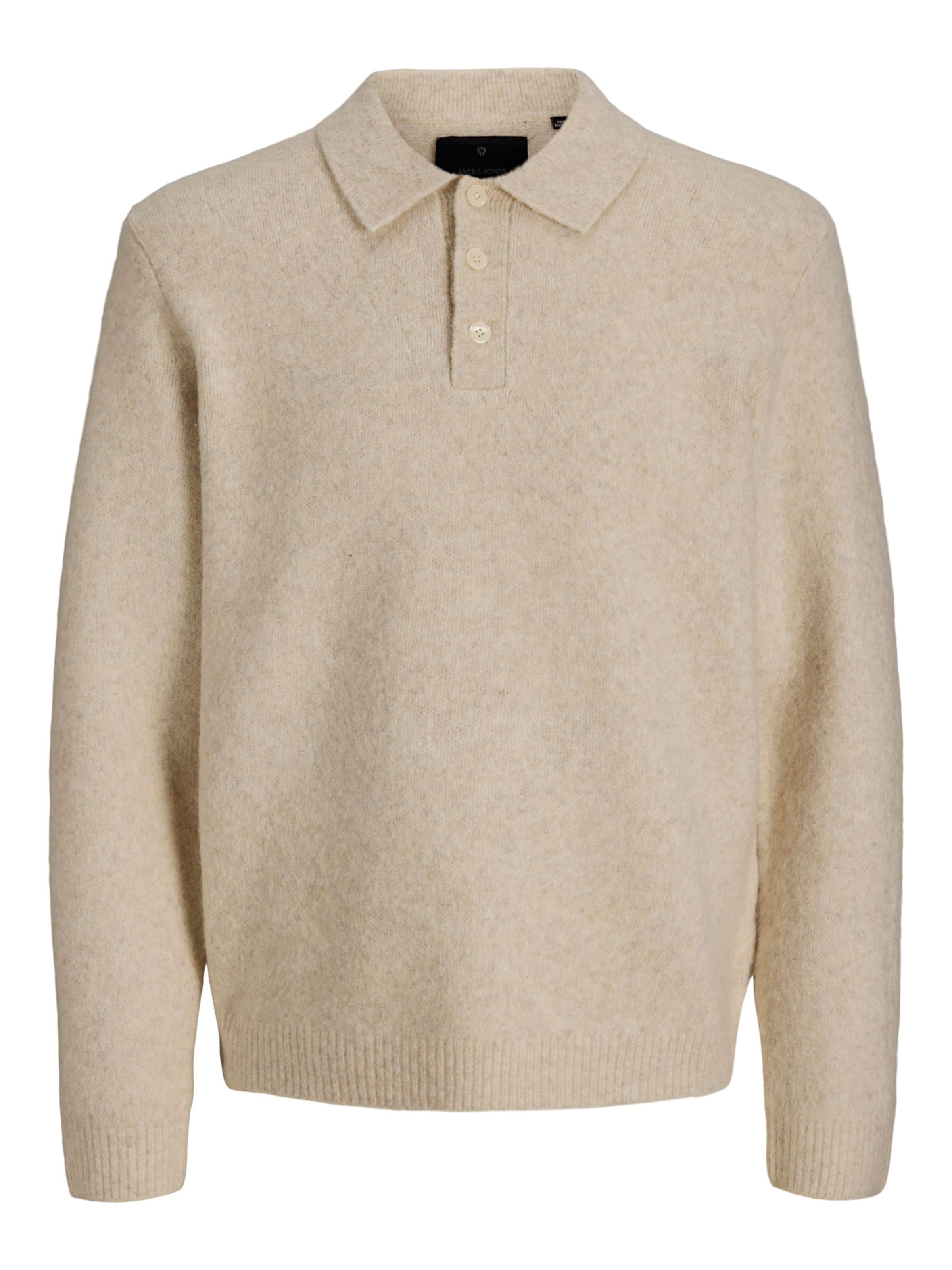 JACK & JONES - Jersey en beige: frente