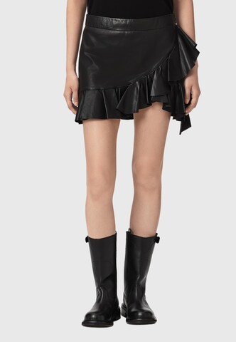 AllSaints - Saia 'Luana Lea' em preto: frente