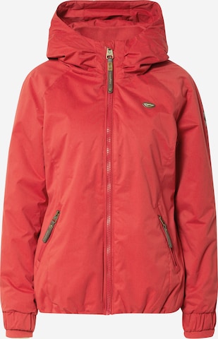 Veste mi-saison 'DIZZIE' Ragwear en rouge : devant