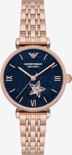 Emporio Armani Uhr in navy / gold, Produktansicht