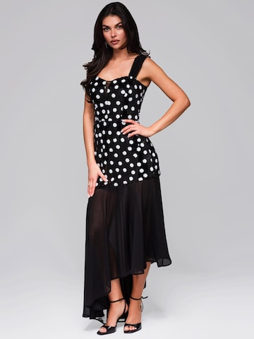 Robe de soirée Ombre en noir