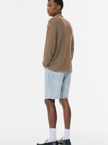 Pull&Bear Пуловер в кафяво