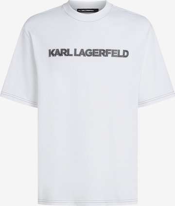 Karl Lagerfeld - Camisa em branco: frente