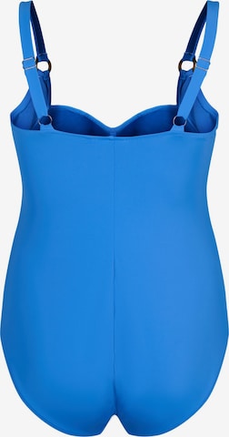 Swim by ZizziBustier Jednodijelni kupaći kostim 'Casdenia' - plava boja