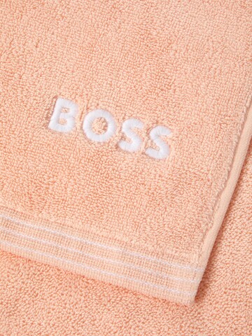 BOSS Home Towel 'EDGE' in Pink