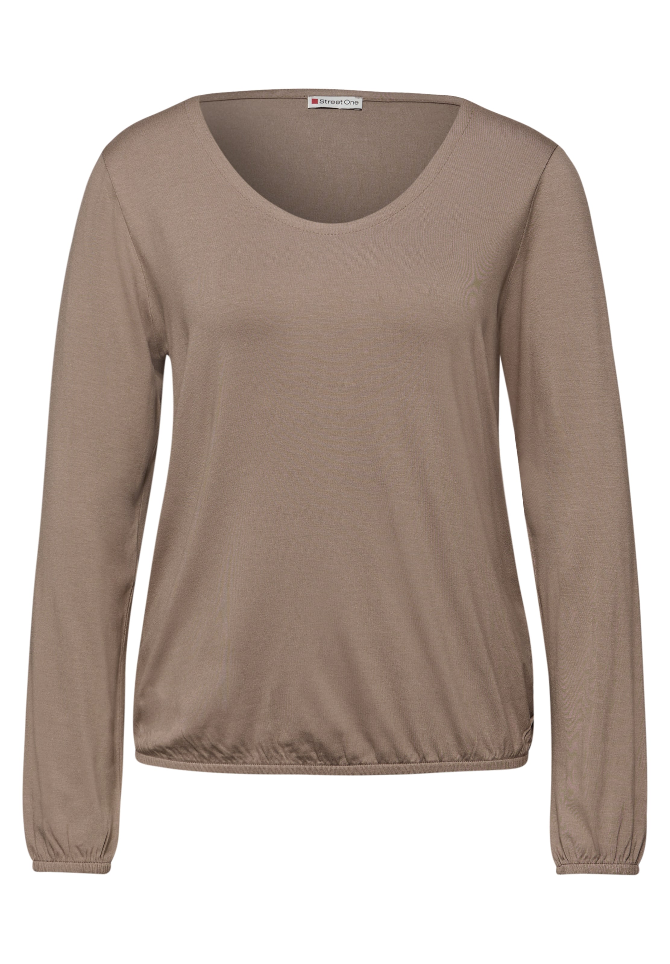 STREET ONE Shirt in Beige: front