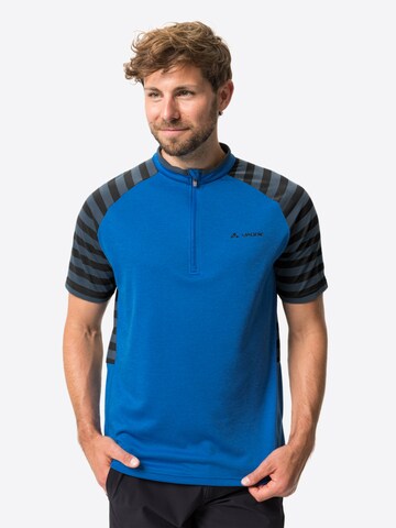 VAUDE Functioneel shirt 'Tamaro' in Blauw: voorkant