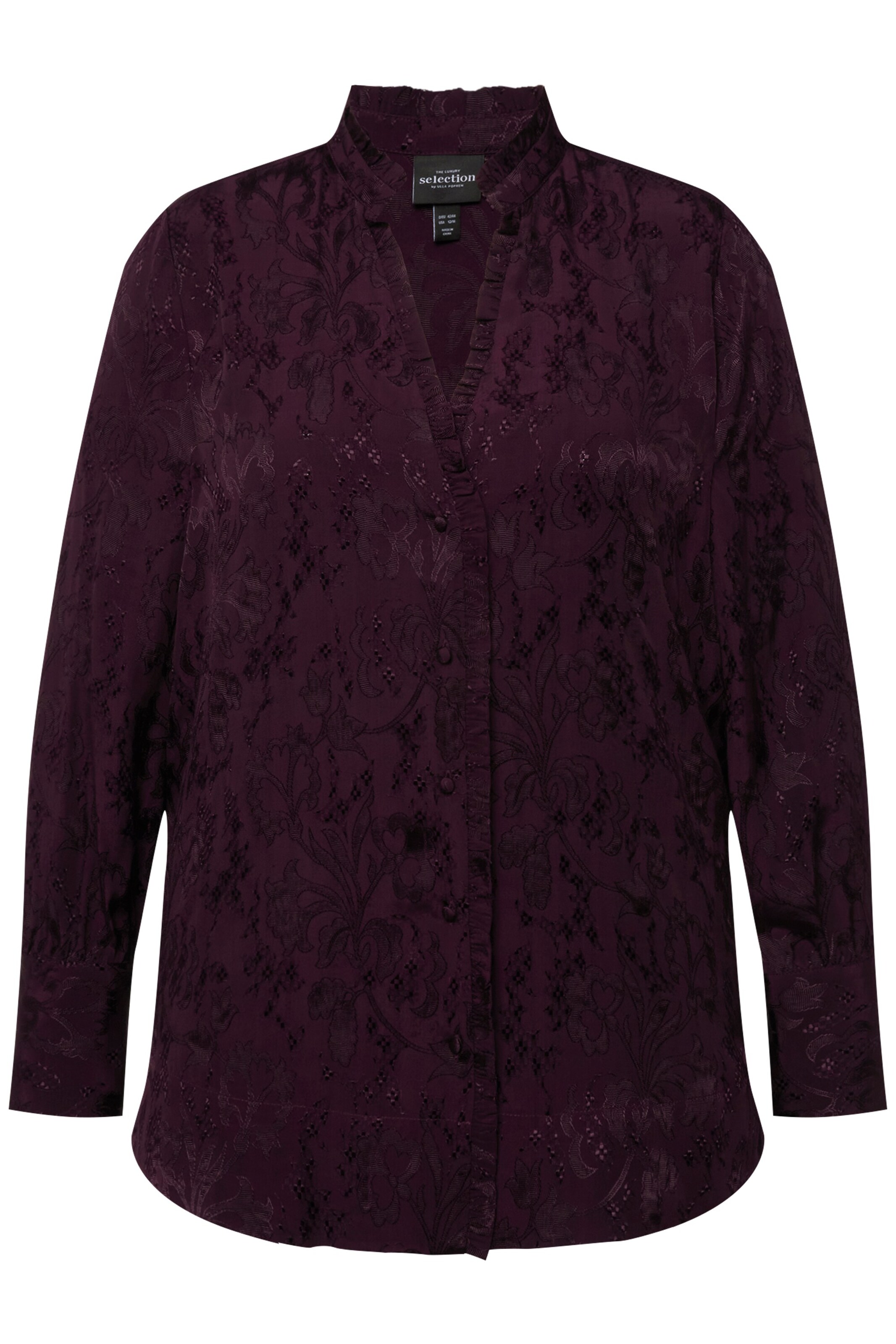 Ulla Popken Blouse in Purple: front