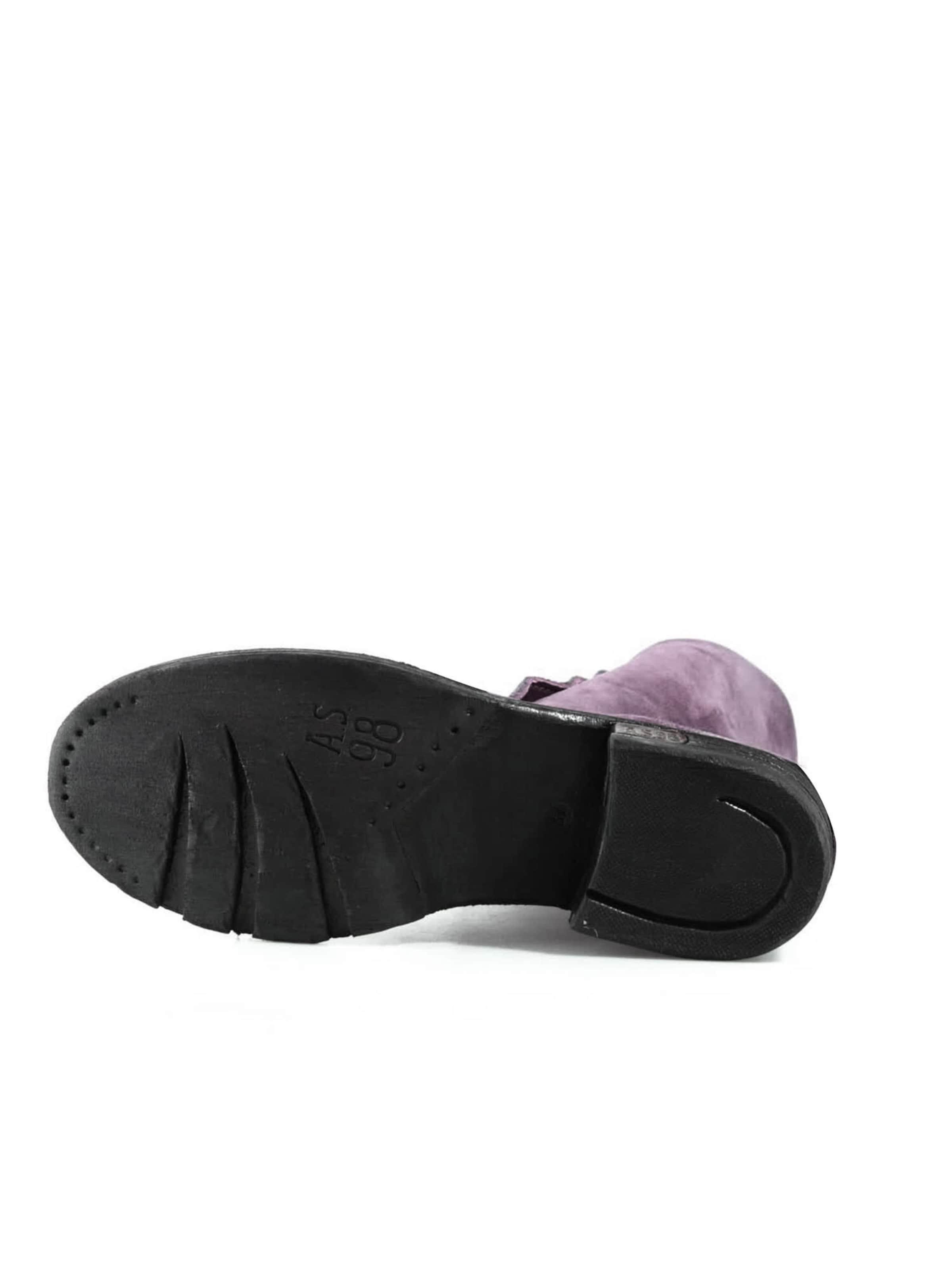 A.S.98 - Botim 'Poet' em roxo: abaixo