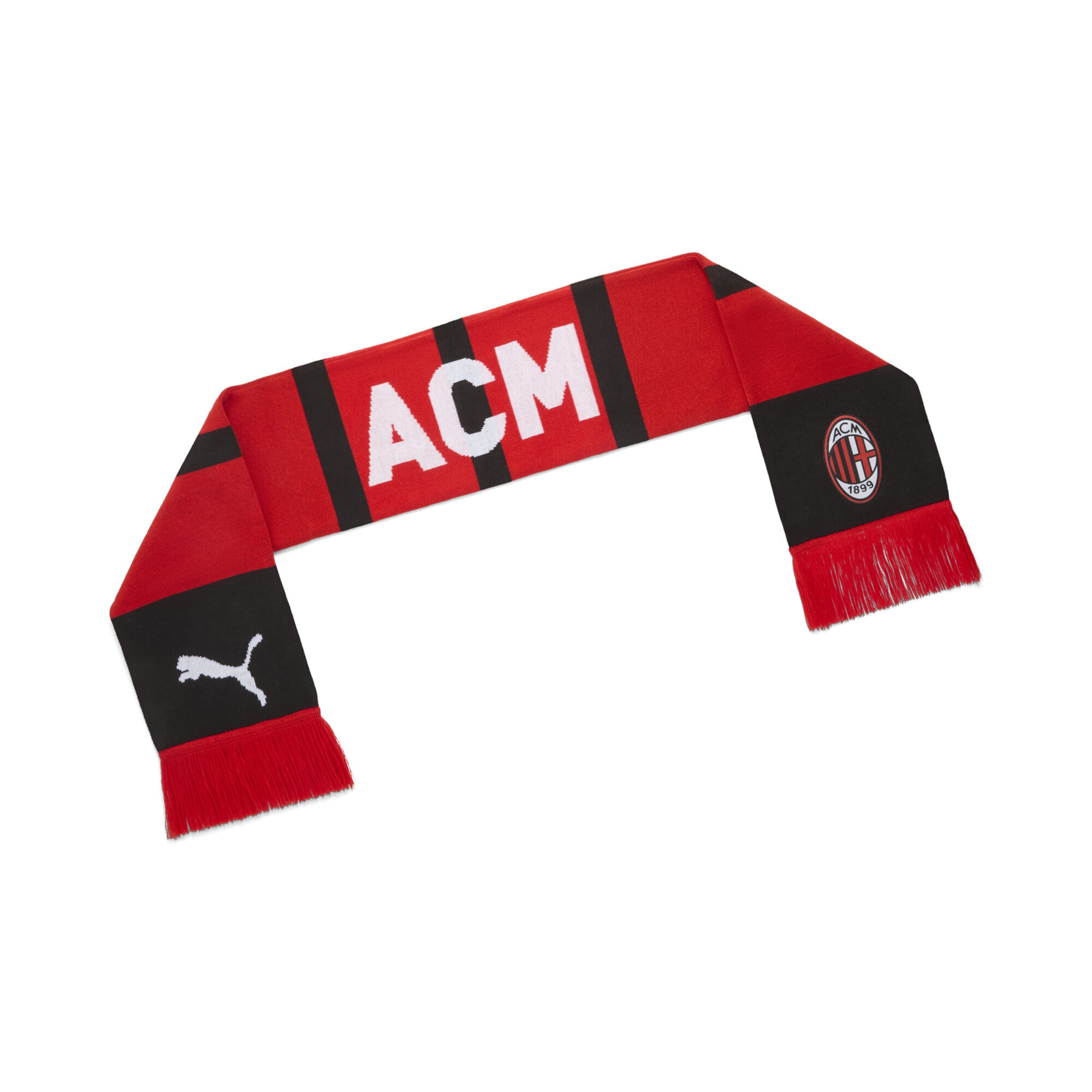 PUMA Sports scarf 'AC Milan Essentials' in Red: front