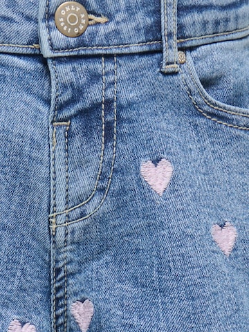 Only Mini Regular Jeans 'KMGJUICY' in Blauw