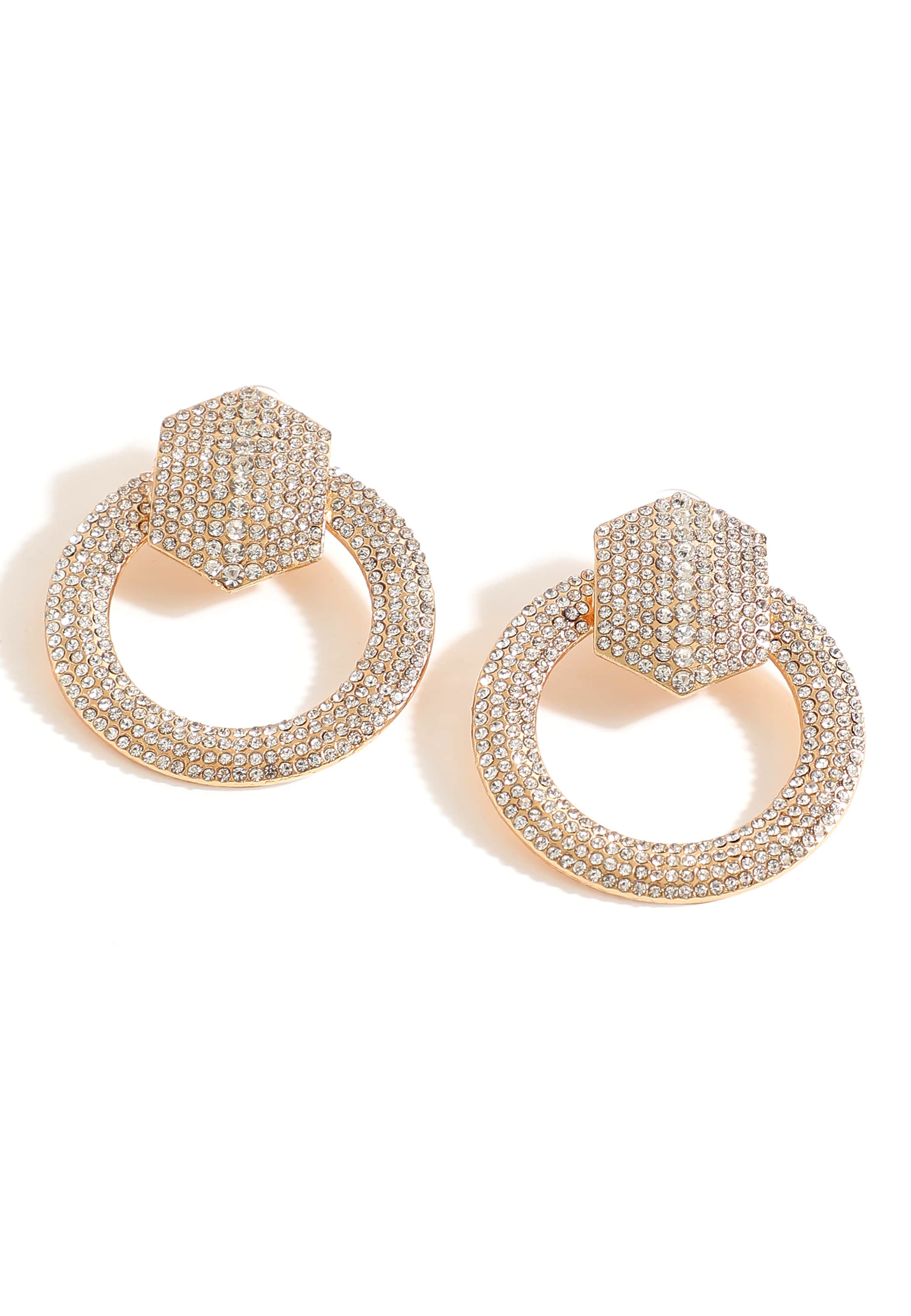 SOHI Серьги 'Katherine' в Золотой: спереди