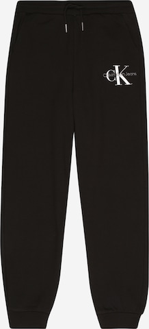 Calvin Klein Jeans Pants in Black: front