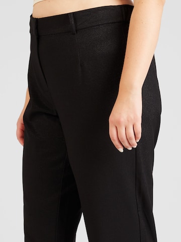 regular Pantaloni con pieghe 'VIREVEN' di EVOKED in nero