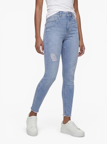 Skinny Jean 'ONLLace' ONLY en bleu : devant